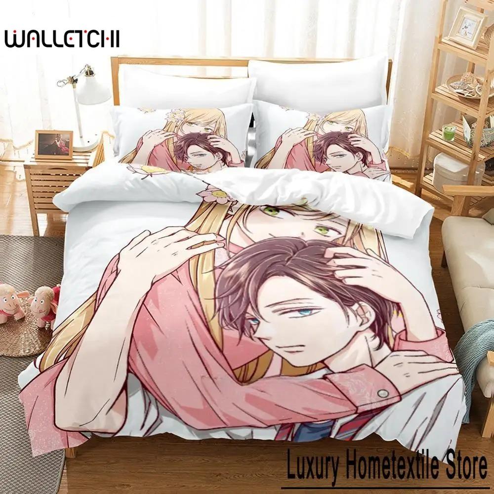 

Loving Yamada at 999 Комплект постельного белья Single Twin Full Queen King Size Комплект постельного белья для взрослых и детей, комплект пододеяльников, комплект простыней в стиле аниме 70x133cm 2pcs