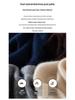 Men's Cashmere Zipper Sweater - Solid Color, Half-High Collar, Long Sleeve, Casual Fit.