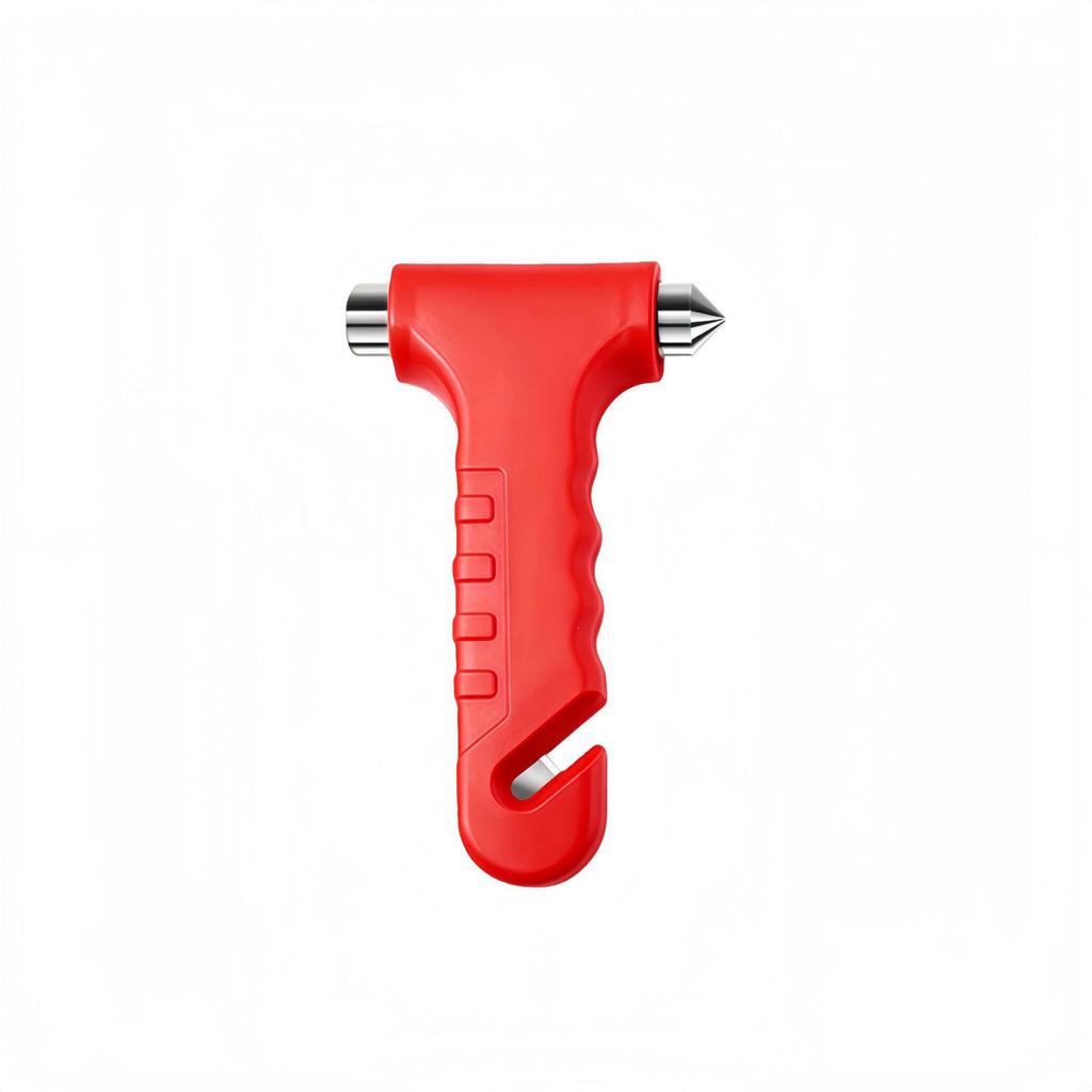 2-in-1 Lifesaving Emergency Hammer with Cutter: Car Safety & Fire Escape Tool