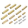 Double-Head Stainless Steel Knurled Spring Plunger Bead