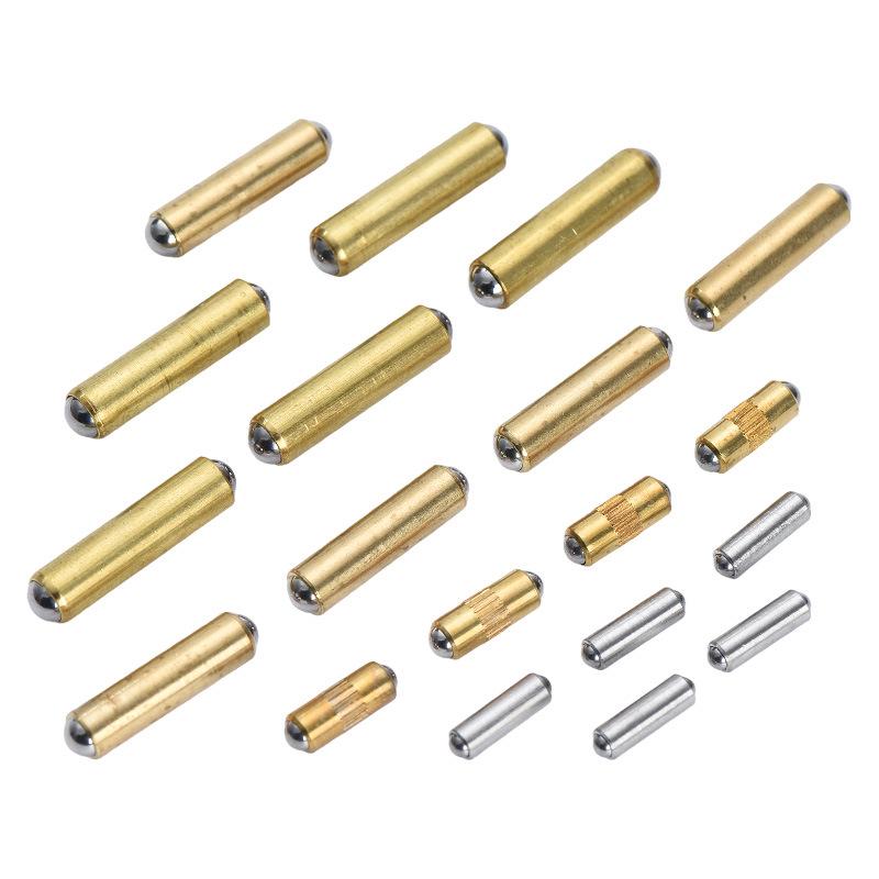 Double-Head Stainless Steel Knurled Spring Plunger Bead