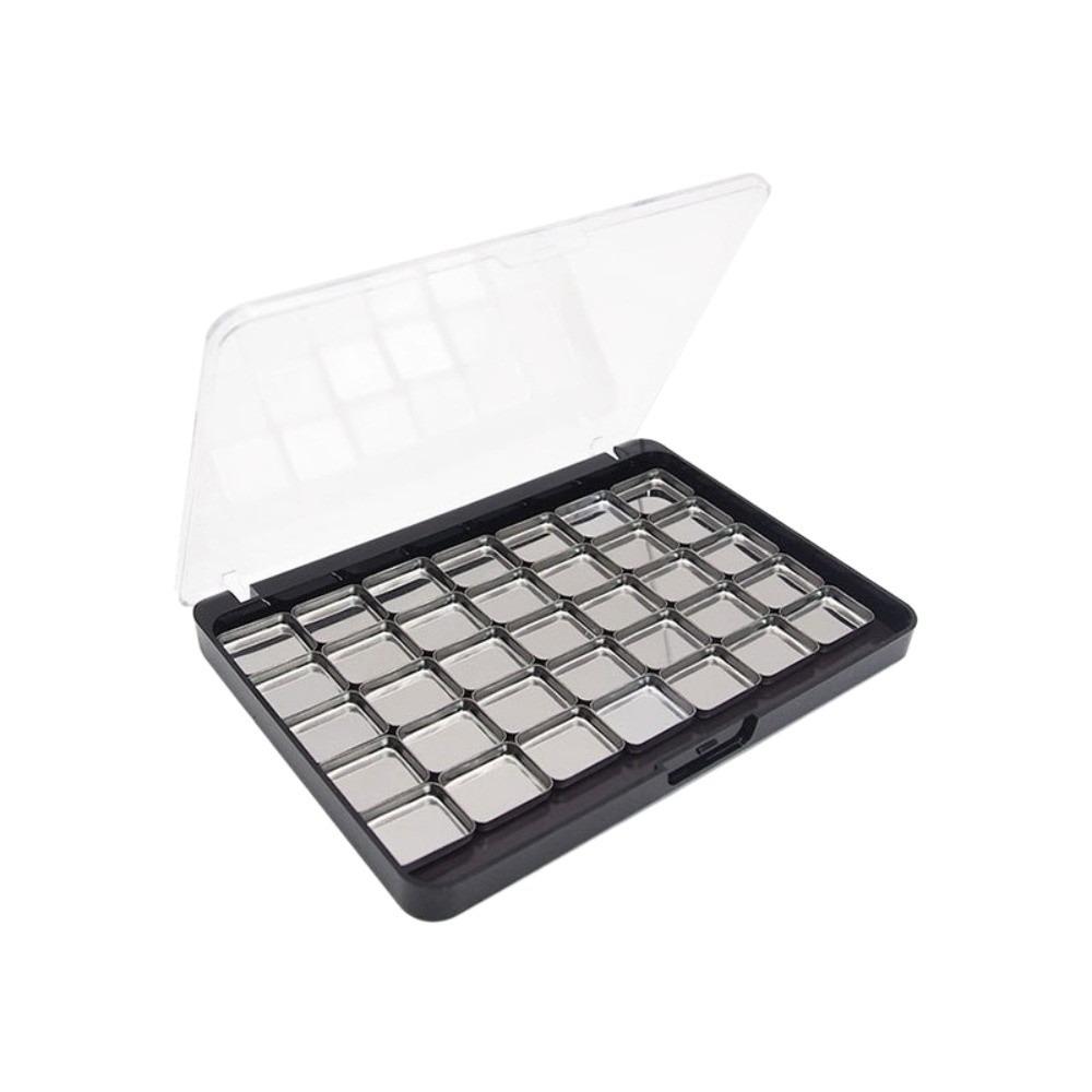 Przenośny pudełko do dozowania makijażu DIY Profesjonalny dysk z cieniami do powiek do samodzielnego montażu Wizażysta