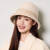 Fisherman Hat Women's Autumn Winter Wool Stitching Warm Hat