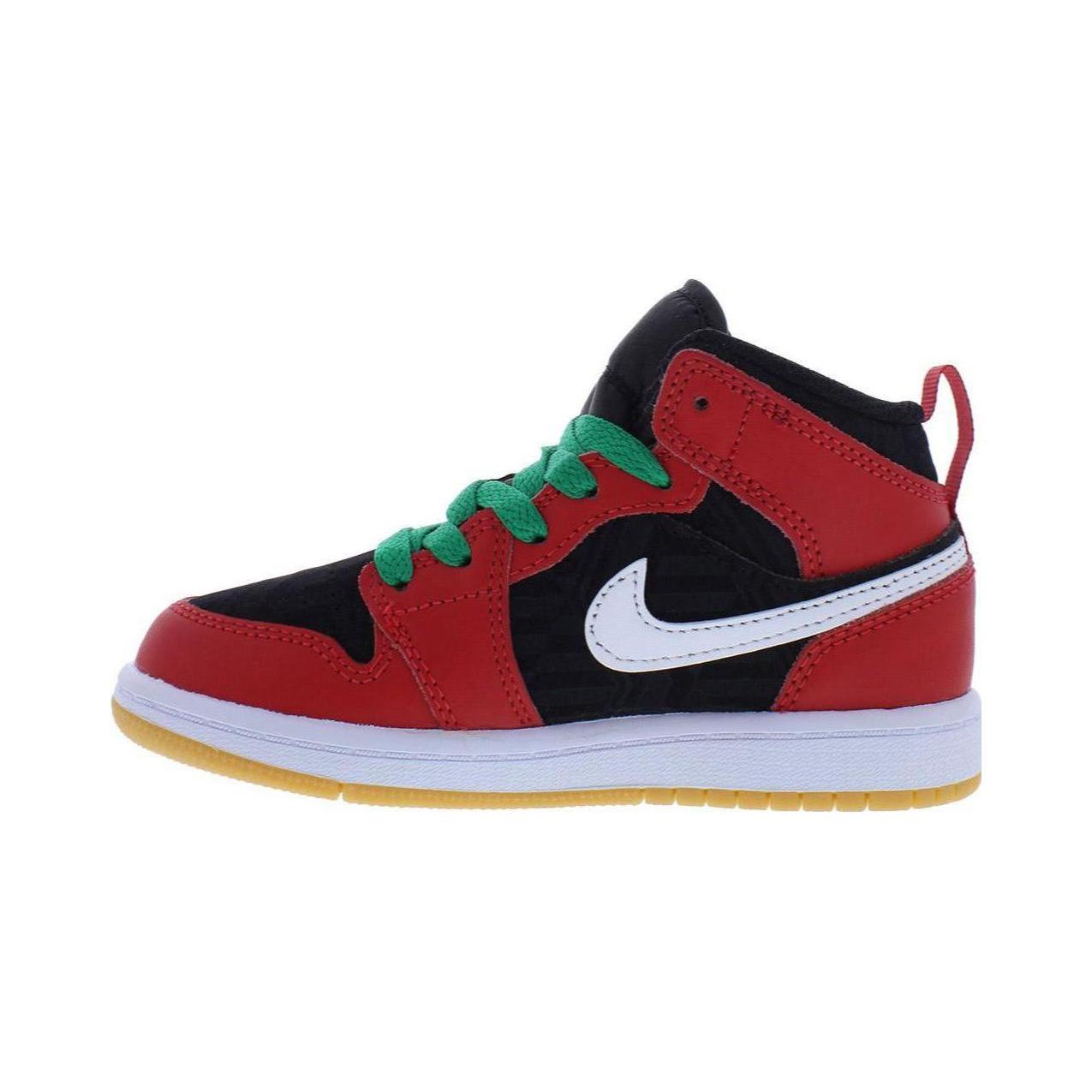 Jordan Kids Jordan 1 Mid SE Christmas Sneakers DQ8419-006 35