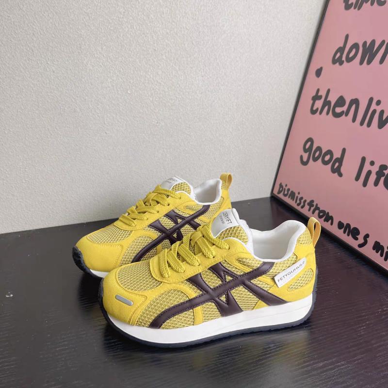 Sneakers Women's Summer Mesh Breathable New Running Shoes Lightweight Soft Sole Ultra-light Casual Dad Shoes