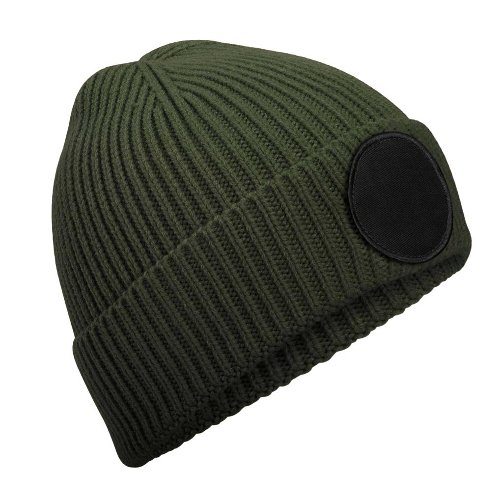 Beechfield Unisex Adult Fashion Circular Patch Beanie