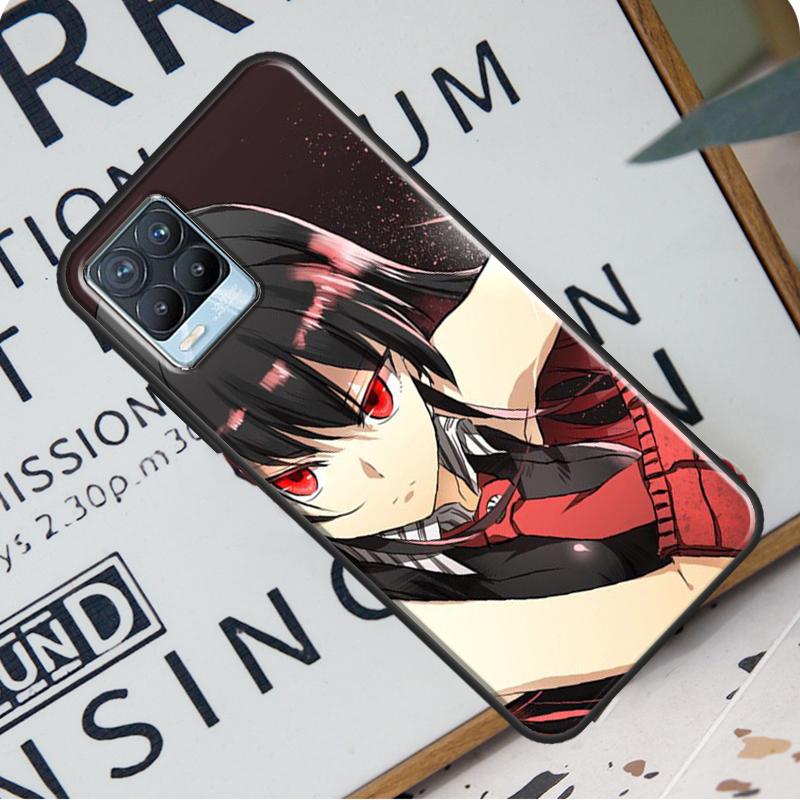 Akame Ga Kill Anime Case For Realme 8 Pro 8i GT Master GT Neo 2 C21 Back Cover For OnePlus Nord 2 8T 9R 9 Pro