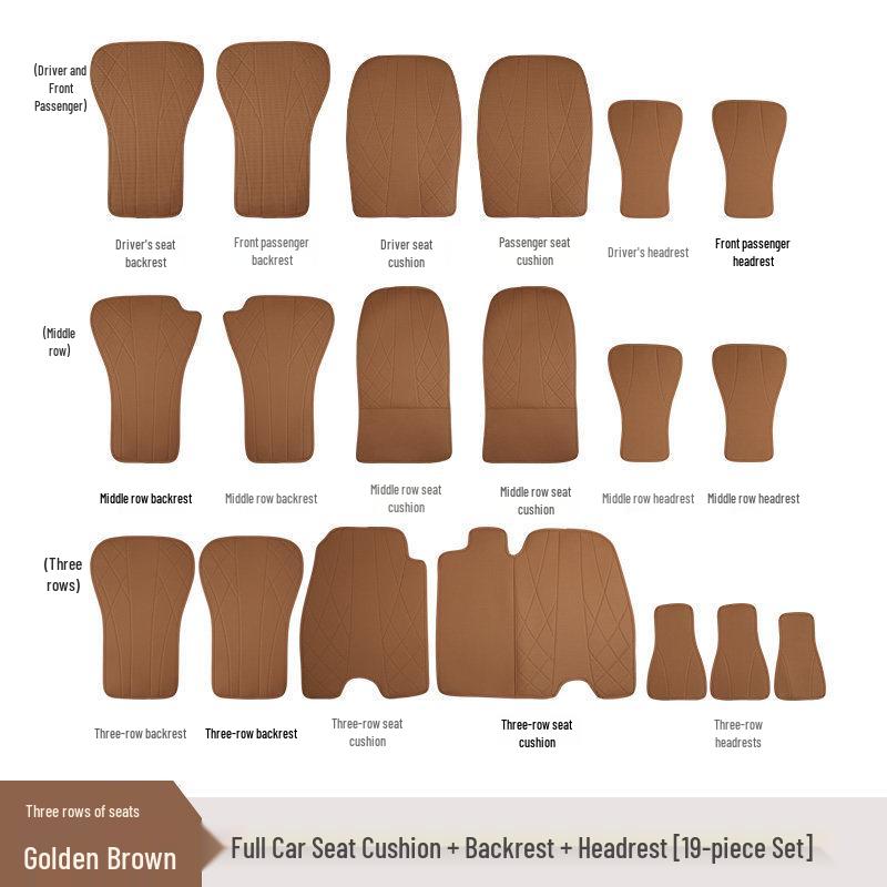 BYD D9 All-Season Universal Seat Cushion - Ventilated Cover for 25 Models BYD D9