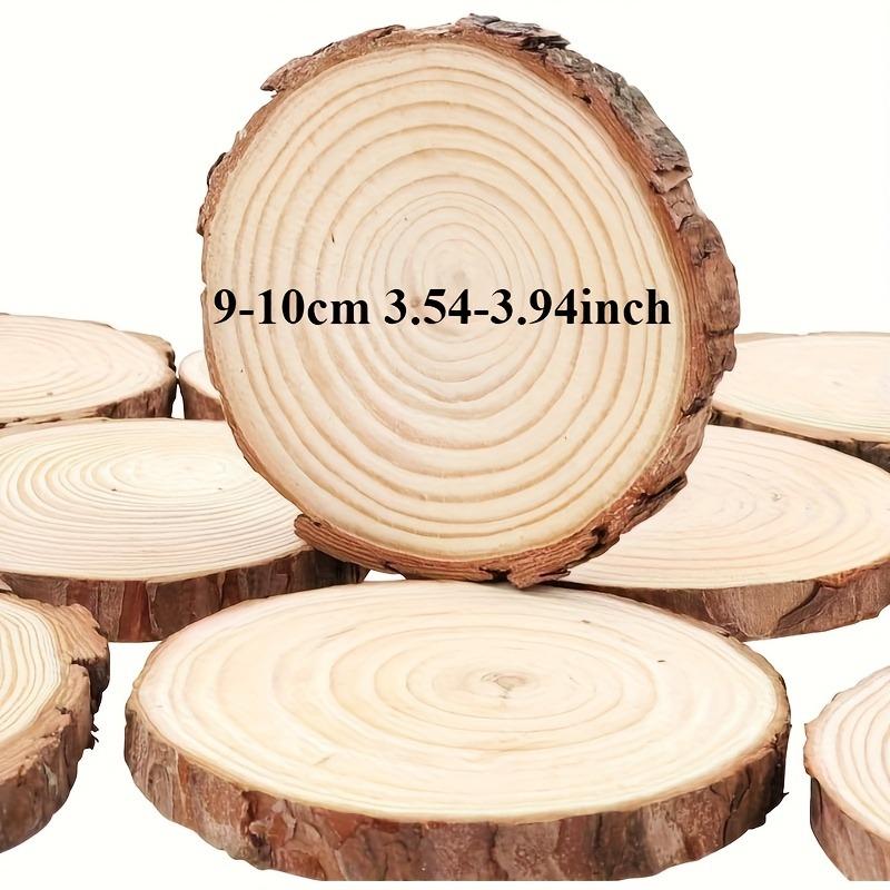 12/17/20/22/25pcs Round Wood Slices Sets for Weddings Family Party Natural Wood Slices for Christmas Various Seasons Festivals