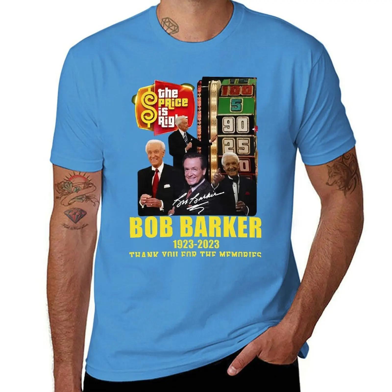The Price Is Right Bob Barker 1923 TShirt hippie clothes vintage anime figures cotton t shirt men S