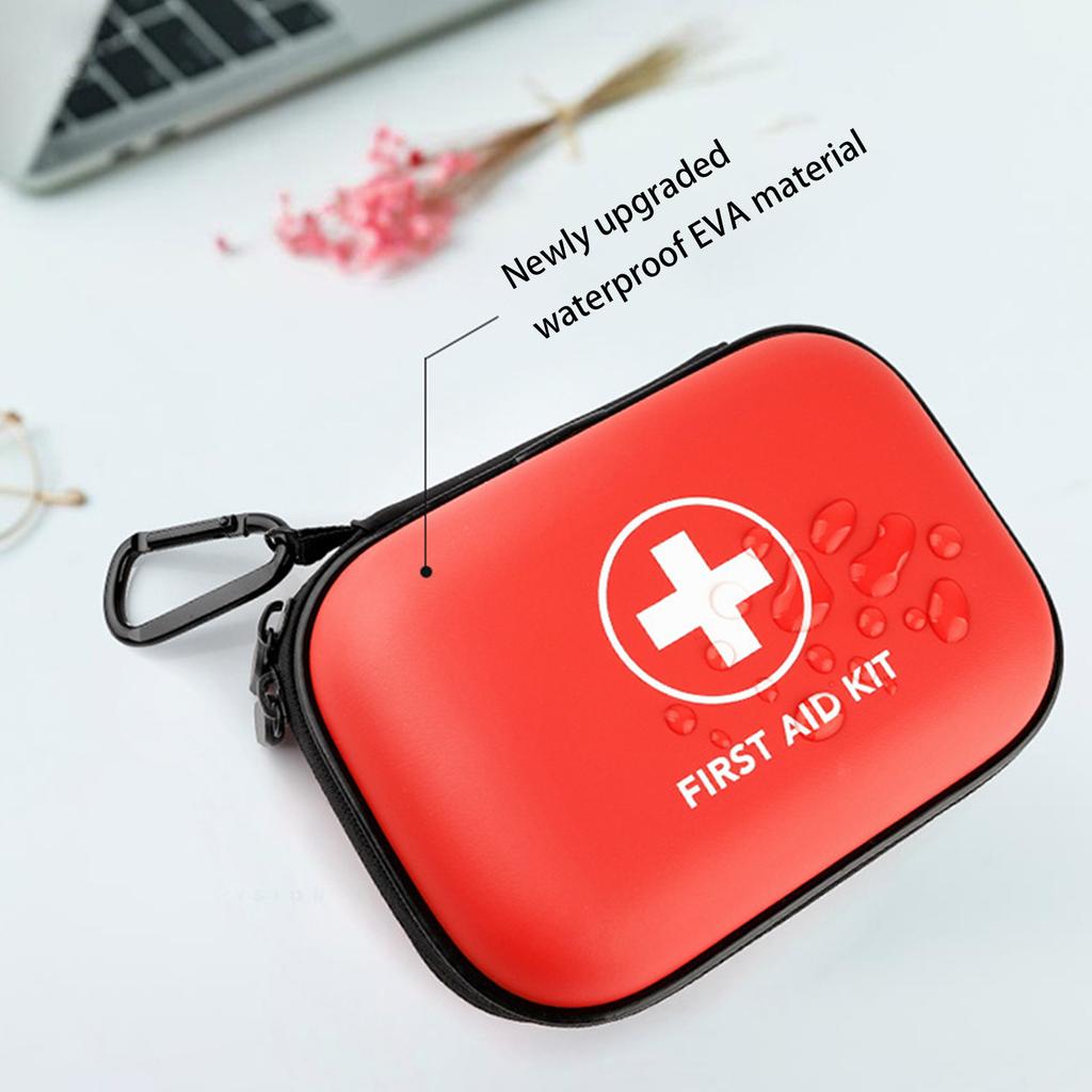 24PCS Waterproof storage bags Medical organizer Bag First Aid Kit Emergency Survival container case For Travel Camping Outdoor