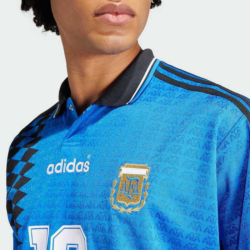 Adidas Argentina 1994 Away Jersey Blue Men Streetwear IS0266