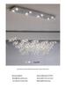 Modern French Crystal Chandelier: Luxury Pendant Light for Dining Room, Restaurant, Cafe, or Bar