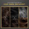 BBLUNT Salon Secret High Shine Conditioning Hair Colour 130G Pack of 1 Chocolate Dark Brown Long Lasting