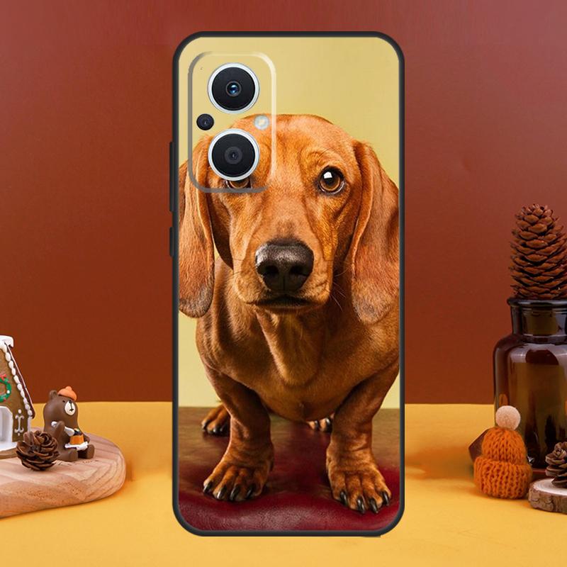 Dachshund Dog Case For OPPO Reno 10 Pro 11 F 4 5 6 7 8 Lite 4Z 5Z 8T OPPO Find X5 X2 X3 Lite X6 Pro Cover