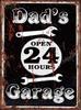 Retro Garage Car Metal Sign Plate Posters Art Wall Decorative House Tin Signs Vintage Poster Decor Room Decoration Mural Picture