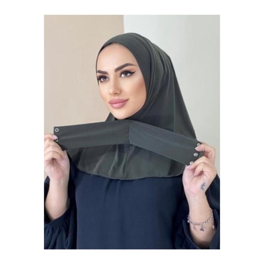 Czarny szalik Snap, pasujący do basenu i morza