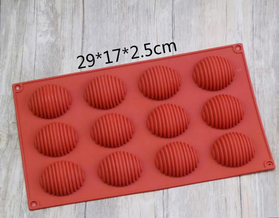 8cavity Flower Silicone Cupcake Oval Doughnut Mold MuffinChocolate Moulds for Baking Mini Dessert Kitchen DIY Cooking Tools Tray