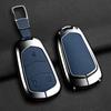 AASL1 Car Key Case Cover For Cadillac Xt5 XTS CTS SRX ATSL XT4 CT6 ATS Escalade ESV DTS ELR STS 2014-2018 Zinc Alloy Leather Keychain