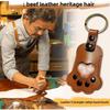 PU Leather Dog Hair Storage Pendant Cat Dog Fur Container Pendant  Jewelry Accessories