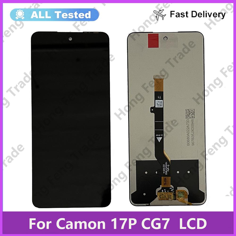 

Полный модуль LCD-экрана и сенсорного стекла для Tecno Camon 17P CG7 CG7n