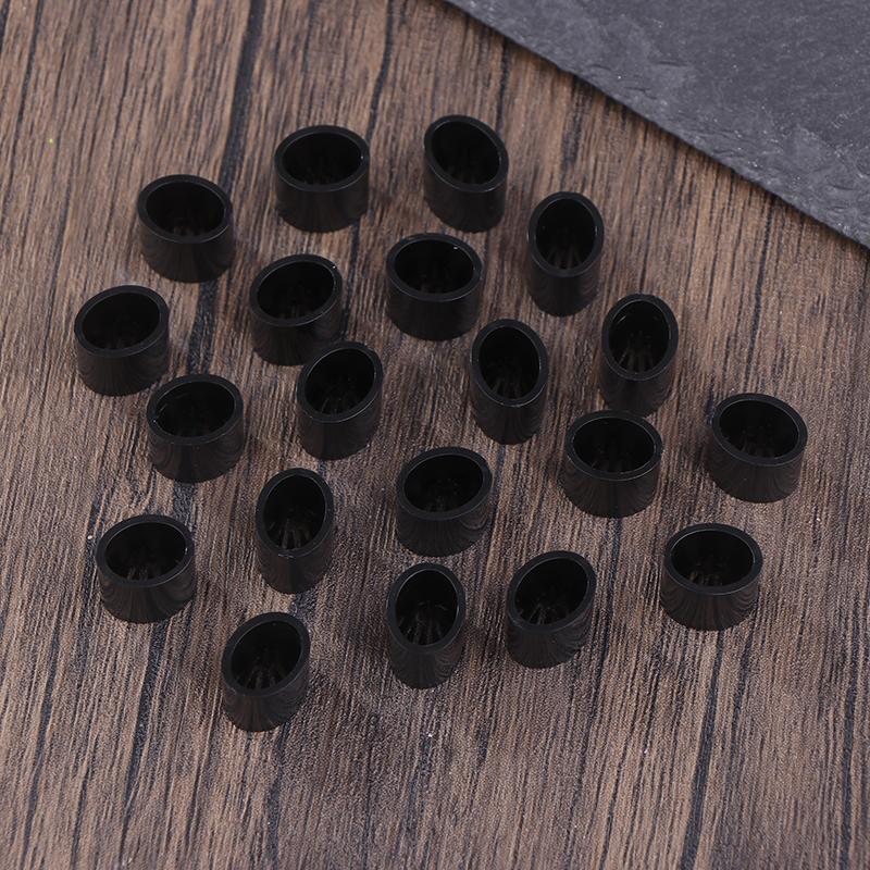 20Pcs Cord Lock Barb Buckles Auto-Lock Disposable Button For Ribbon Bracelet Wrist Band Masks Elastic Rope Lanyard Clip