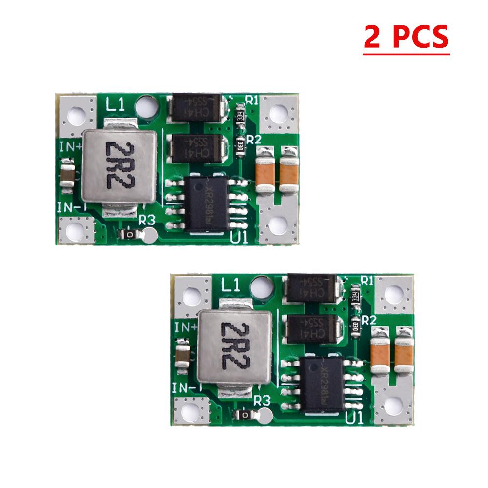 1-20PCS 5V3A DC Boost Step Up Module Mini High-efficiency 3.7V Lithium Battery Booster Charger Circuit Board Mobile Power Supply