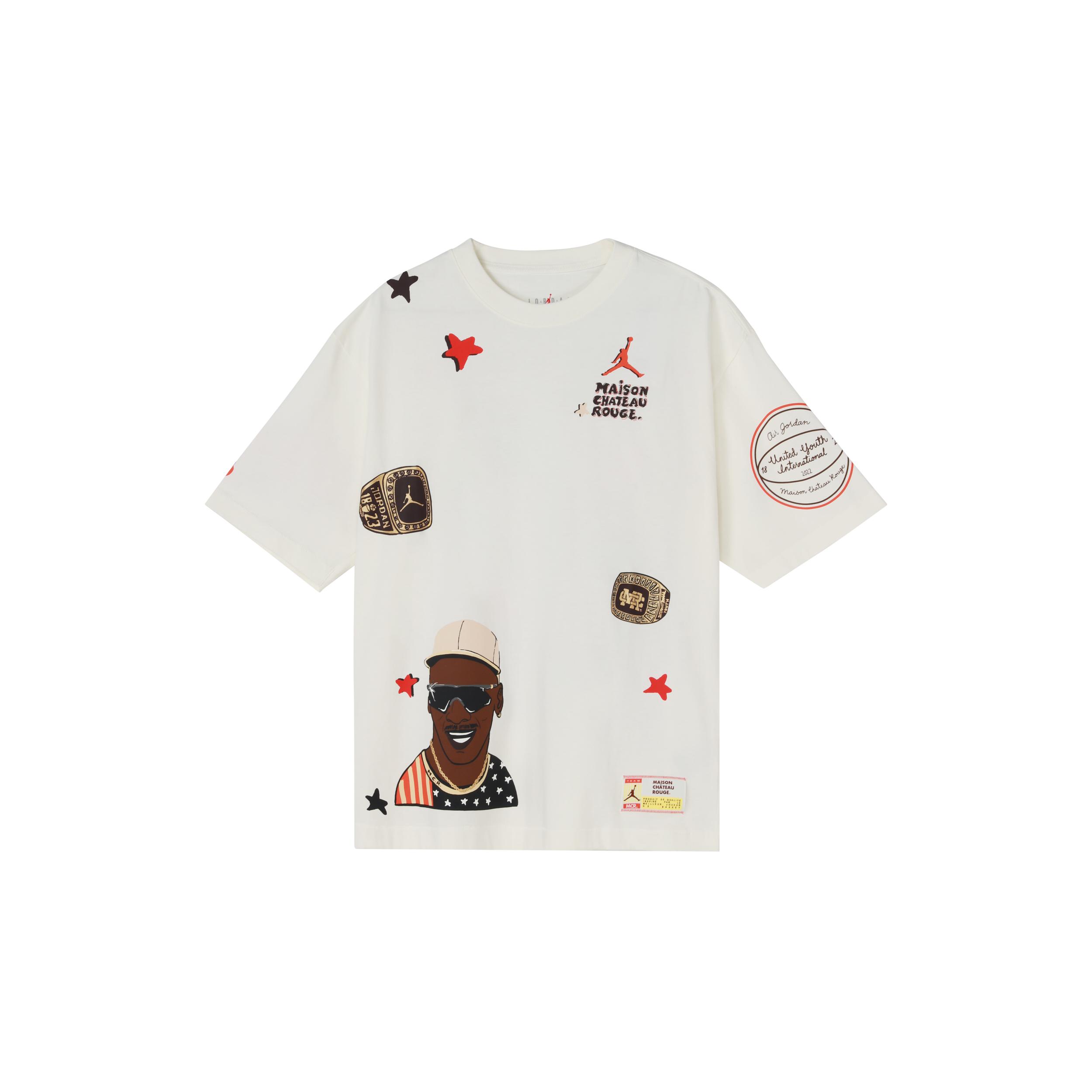 Jordan X Maison Chateau Rouge T Shirt DJ9767-133 XS