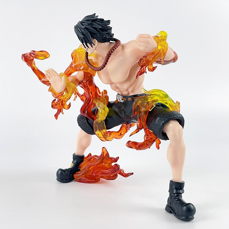 One Piece Anime Figures Ace Action Figures PVC Collection Model Doll Toy Kid Gift