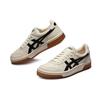 Asics Court MZ Κρέμα Μαύρο Μαστίχα Unisex Αθλητικά Παπούτσια 1203A127-750