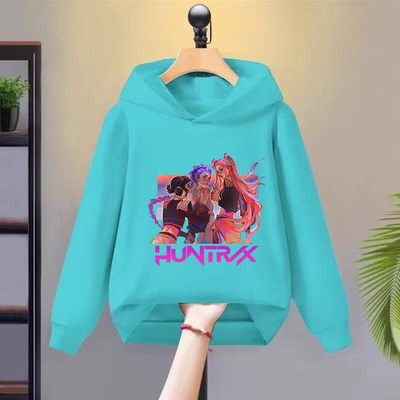 Hanorace Sweatshirturi Fete Hanorac Stilat cu Imprimeu Desene Animate Hanorac Casual Confortabil Croială Lejeră