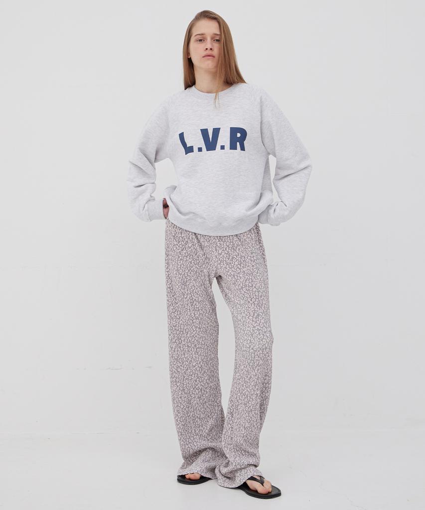 Leuba Faint Leopard Layered Pants - Faint Pink