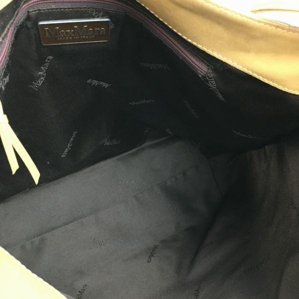 Max Mara Leather One-Shoulder Bag Brown(USED)