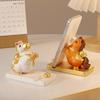 Fortune Horse Phone Stand Desk Decor Chinese Zodiac Year of the Horse Good Luck Gift for Home Office