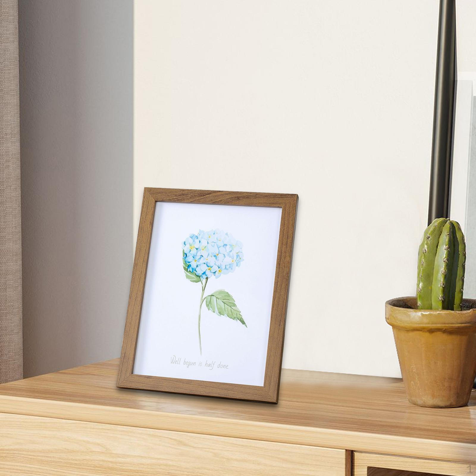 

Современная фоторамка для настольного и настенного дисплея — элегантная подставка для фотографий Спальня, гостиная,