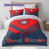 Name Custom San Lorenzo Pattern Bedding Set Quilt Cover Pillowcase Home Decor Gift (1 * duvet cover + 2 * pillowcase, without core)