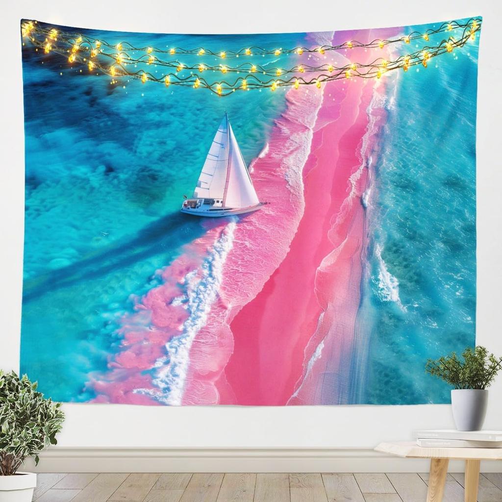 Christmas Santa Claus Wall Hanging Tapestry Ink Galaxy Wall Hanging Tree Wall Hanging Gorgeous Christmas Tree Fireplace Gifts