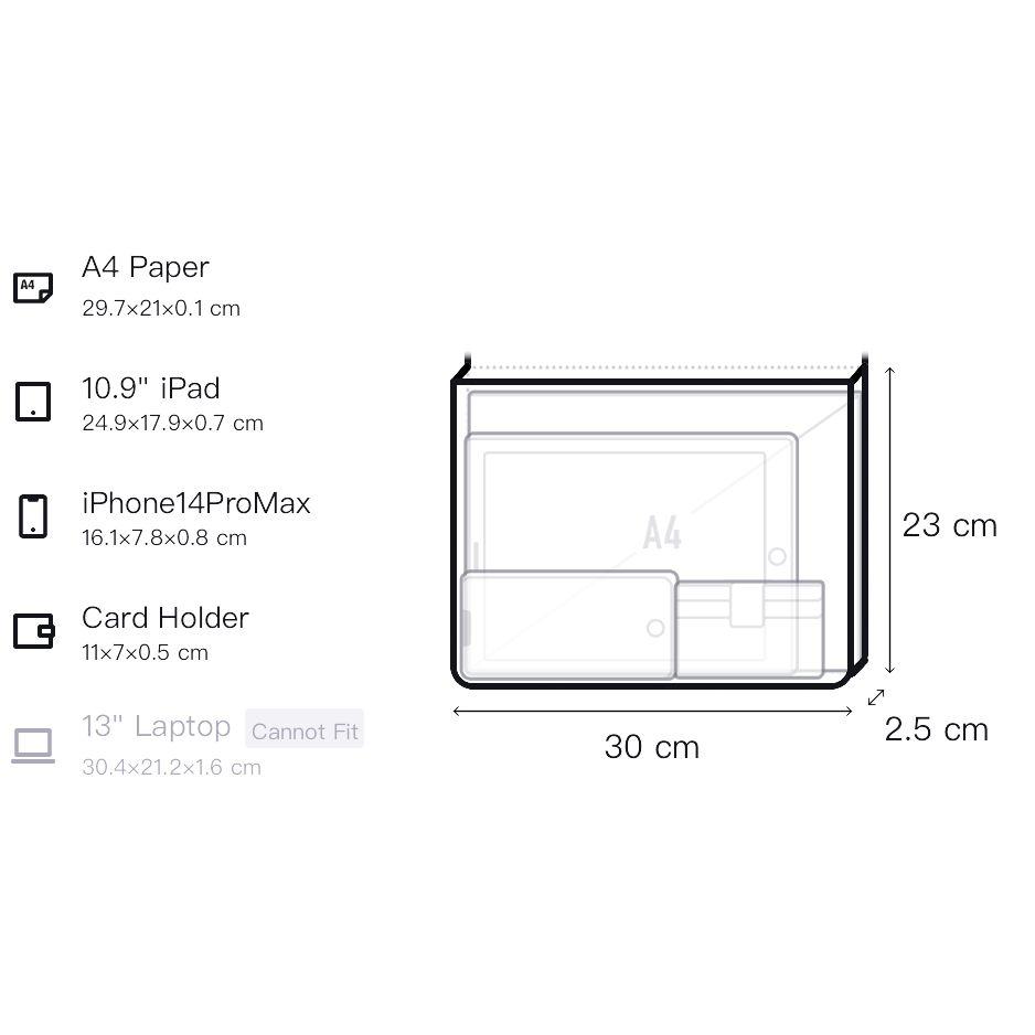 MCM Aren Zipper Closure Faux Leather Clutch Bag Medium Unisex Clutch Bag Brown Cognac MXEAAVI03CO001