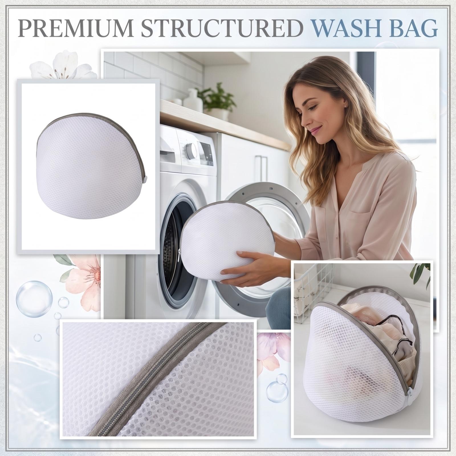 

Upgraded 3D Laundry Bag with Handle Washing Machine -Deformation Mesh Bag one size
