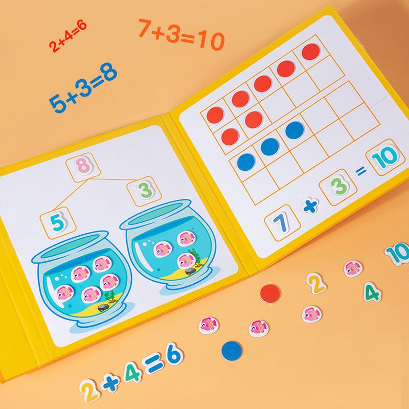 Magnetic Digital Enlightenment Teaching Aids 1-20 Children'S Early Education Educational Toys