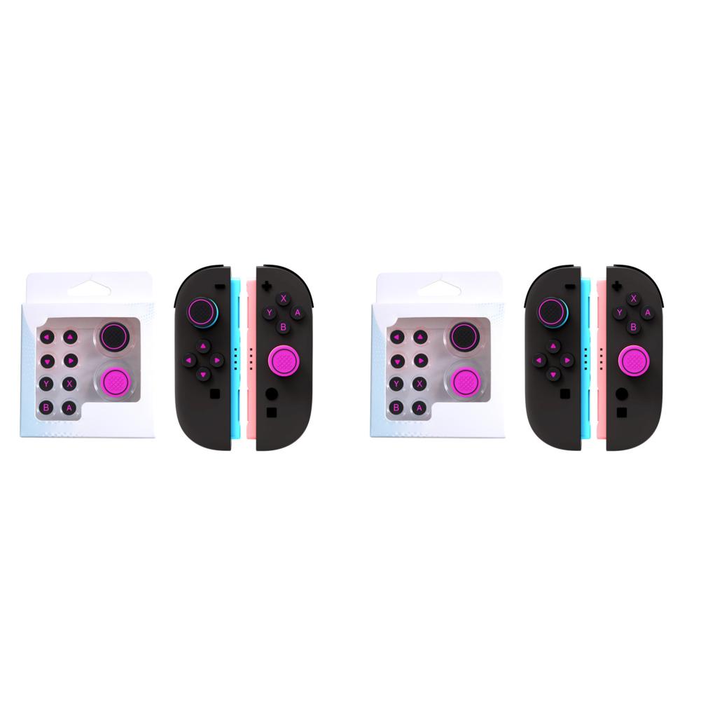 

2Packs Joystick Cap and Button Stickers for Nintendo Switch 2 Accessories Button Grips Caps Controller Thumb Grip Joystick Caps