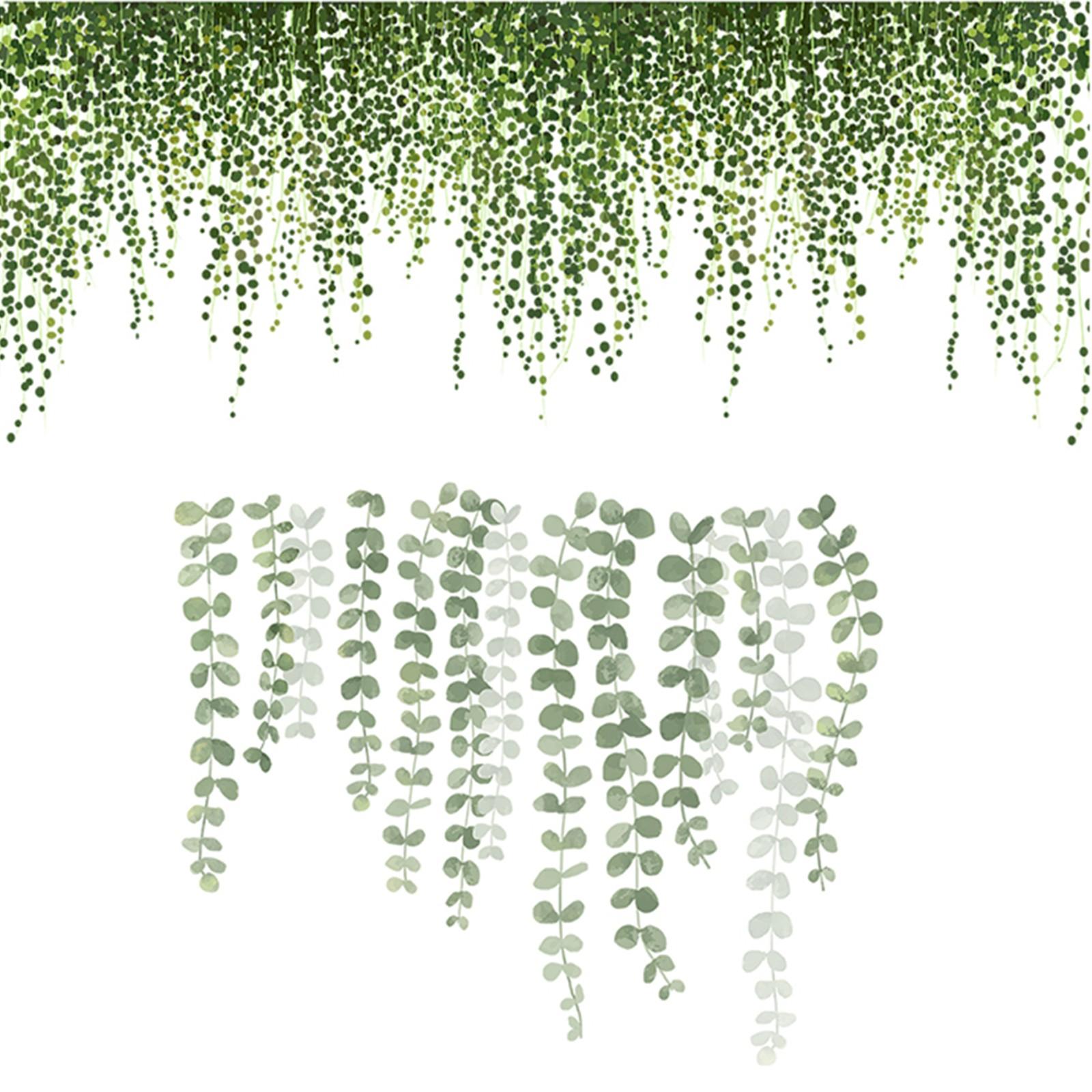 

Green Plant Sticker Wall Sticker Removable Art Mural Party Decal Decoration