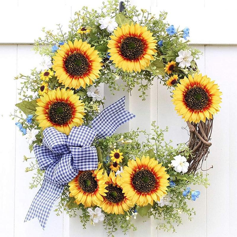 5/10Pcs Sunflower Artificial Flowers Heads Silk Fake Flowers for Home Decor Wedding Decoration Party DIY Wreath Gift Accessories