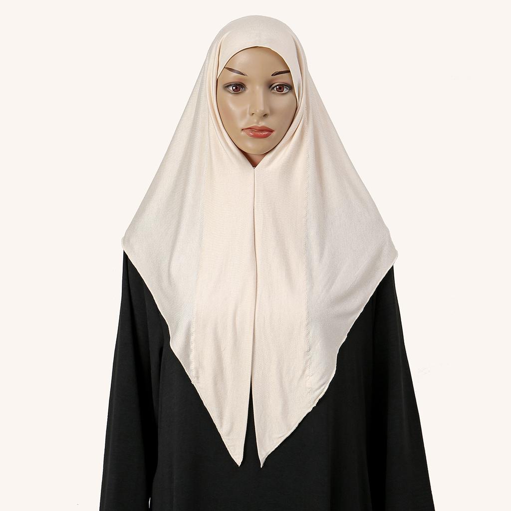 New Modal Hijabs Undercap Instant Muslim Women'S Hijab Inner Jersey Cotton Headband Cap Scarf Solid Islamic Turban Strech Bonnet