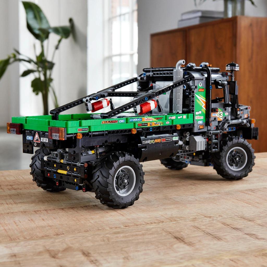 LEGO Technic Mercedes-Benz Zetros - Allrad-LKW 42129 ferngesteuerter LKW mit App, LEGO Auto für Erwachsene