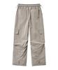 Yuupeu Grid Cargo Pants - Beige