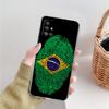 Phone Case For Samsung A15 A13 A35 A55 A51 A71 A41 A31 A21S A03S A05 A17 A23 A25 A33 A53 A73 5G A07 4G Cover Large Brazil Flag