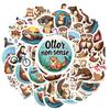 35pcs Otter Graffiti Stickers Cartoon Cute Otters Sticker Funny Waterproof Graffiti Decals Diy Laptop Phone Luggage Diary