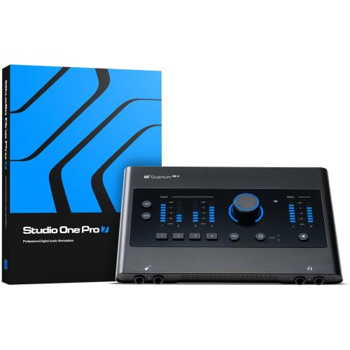 PreSonus Quantum ES 4 4 x 4, 24-bit/192 kHz USB-C Audio Interface with STudio One Pro Software