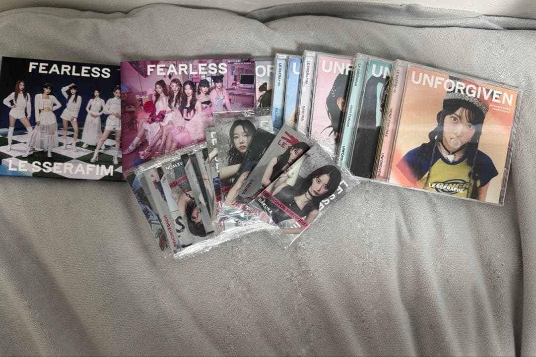 

[USED] Le Sserafim CD + wafer card